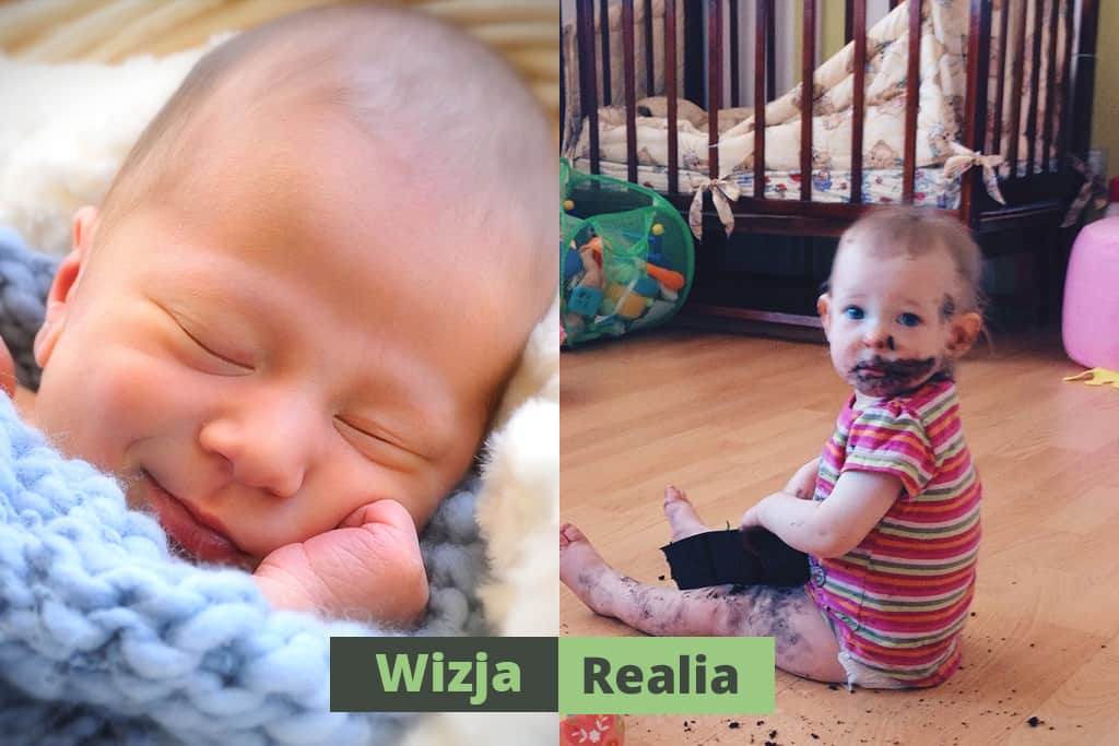 5 zasad w związku, o których warto pamiętać po narodzinach dziecka - małe dziecko w dwóch odsłonach - artykuł Marity Woźny