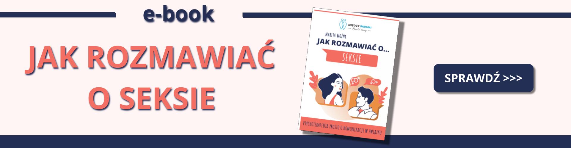 Baner e-booka "Jak rozmawiać o seksie" - Marita Woźny